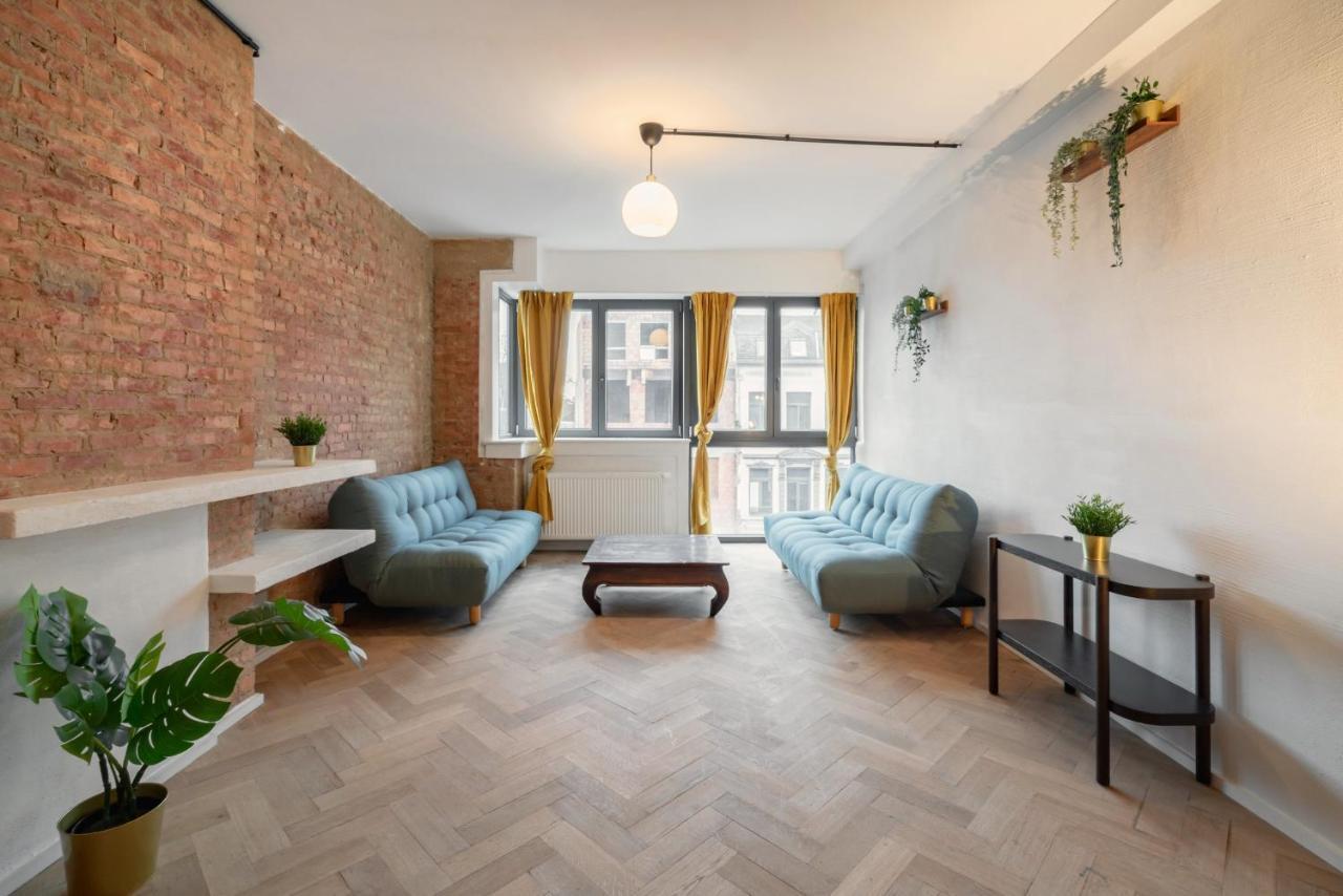 Antwerp City Center Two-Bedroom Apartments Bagian luar foto