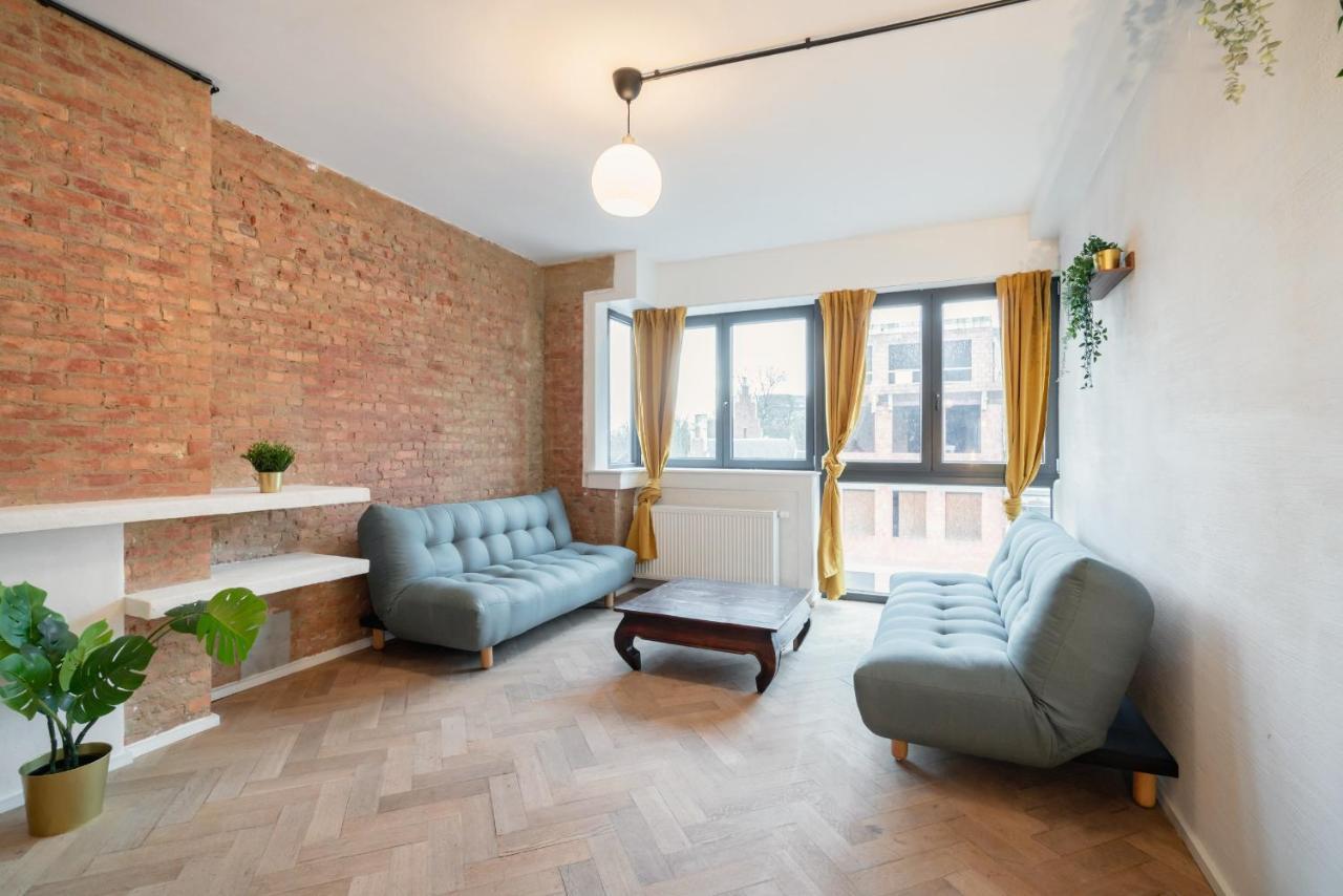 Antwerp City Center Two-Bedroom Apartments Bagian luar foto