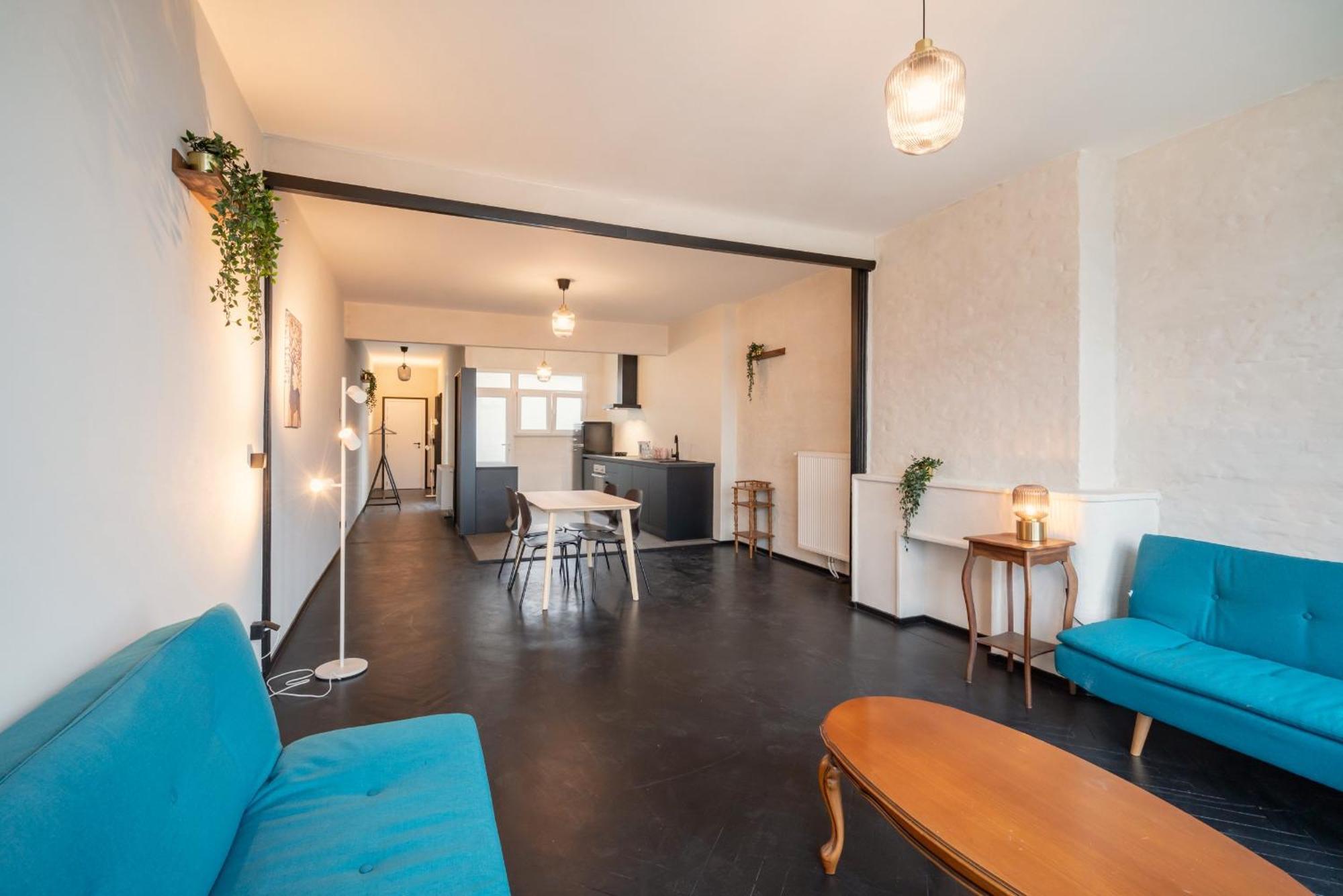 Antwerp City Center Two-Bedroom Apartments Bagian luar foto